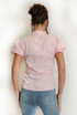 Short Sleeve Key Hole Blouse