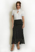 Short Sleeve Key Hole Blouse