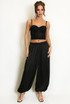 Satin Balloon Trousers