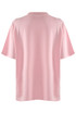 T-Shirt With Metal Square Neck Detail