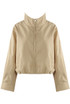 Oversized High Neck Bomber Jacket(PRE ORDER)