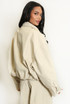 Oversized High Neck Bomber Jacket