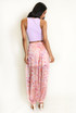 Floral Pleated Balloon Trousers