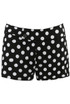 Polka Dots Double Button Shorts