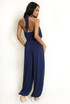 Halter Neck Balloon Leg Jumpsuit