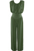Cinched Draped Harem Jumpsuit