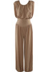 Cinched Draped Harem Jumpsuit