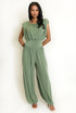 Sleeveless Balloon Leg Jumpsuit