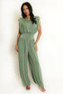 Sleeveless Balloon Leg Jumpsuit