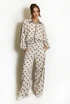 Polka Dots Zipper and Trousers Set 