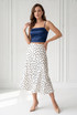 Polka Dots Midi Skirt