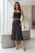 Polka Dots Midi Skirt