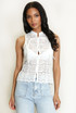 Lace Mandarin Waistcoat