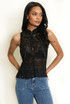 Lace Mandarin Waistcoat