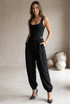 Pleated Balloon Fit Trousers
