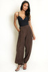 Pleated Balloon Fit Trousers