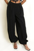 Pleated Balloon Fit Trousers