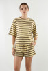Striped T-Shirt and Shorts Set