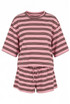Striped T-Shirt and Shorts Set
