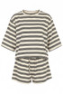 Striped T-Shirt and Shorts Set