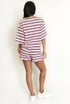 Striped T-Shirt and Shorts Set
