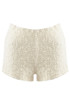 Floral Textured Shorts