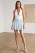 Halterneck Plunging Bodysuit