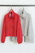 Tailored Polka Dot Jacket 