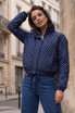 Tailored Polka Dot Jacket 