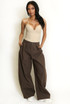 Balloon Style Cargo Trousers