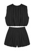 Balloon Hem Crop Top And Shorts Set