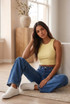 Basic Cropped Ribbed Vest Top
