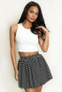 Basic Cropped Ribbed Vest Top