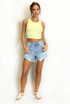 Basic Cropped Ribbed Vest Top