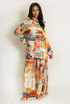 Abstract Retro Twin Set