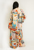Abstract Retro Twin Set