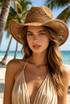 Woven Cowboy Hat 