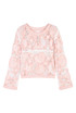 Coastal Crochet Lace Blouse
