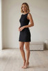 Corset Lace Back Mini Dress
