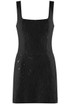 Corset Lace Back Mini Dress