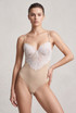 Lace Detail Seamless Bodysuit