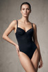 Lace Detail Seamless Bodysuit
