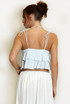 Ruffle Tie Crop Top