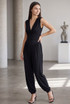Cowl Neck Balloon Leg Jumpsuit