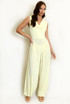 Cowl Neck Balloon Leg Jumpsuit