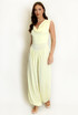 Cowl Neck Balloon Leg Jumpsuit