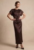 Twist Front Maxi Dress