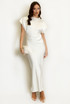 Twist Front Maxi Dress