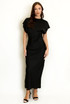 Twist Front Maxi Dress