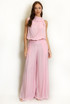 Balloon Hem Top and Trouser Set